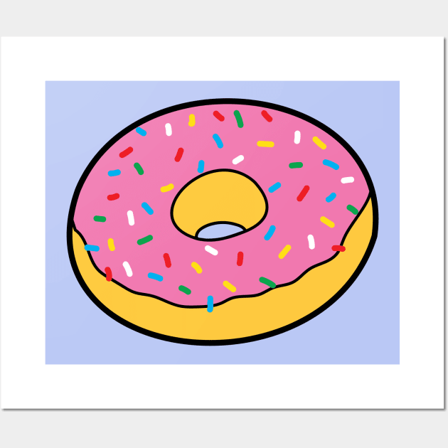 Go nuts for doughnuts Wall Art by Cathalo